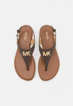 MICHAEL Michael Kors Damen JILLY FLAT - Zehentrenner - Brown 13 MICHAEL Michael Kors Damen JILLY FLAT - Zehentrenner - Brown -MICHAEL Michael Kors Geschäft 847439f220ba46fba9cf1142056ea018
