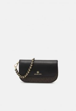 MICHAEL Michael Kors Damen JET CHARMMD POUCH XBODY SET - Handtasche - Brown/black -MICHAEL Michael Kors Geschäft 8494473490fd4686a2ad365d5fed6da3