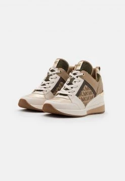 MICHAEL Michael Kors Damen GEORGIE TRAINER - Sneaker Low - Pale Gold -MICHAEL Michael Kors Geschäft 8795856684a74cddbe93a7d9f55fa3e0