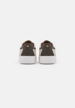 MICHAEL Michael Kors Damen KEATON - Sneaker Low - Vanilla/brown -MICHAEL Michael Kors Geschäft 8812bdb4a6394b628611a9534f0f6492