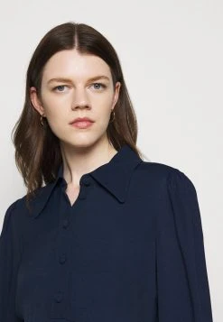 MICHAEL Michael Kors Damen MINI DRESS - Blusenkleid - Midnightblue -MICHAEL Michael Kors Geschäft 8931de36f1e74303b22e64055e8c083e