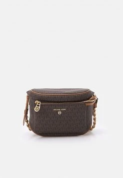 MICHAEL Michael Kors Damen SLATER SLING PACK - Umhängetasche - Brown/acorn -MICHAEL Michael Kors Geschäft 896638fa0d39461da0fae2af21c6beb4