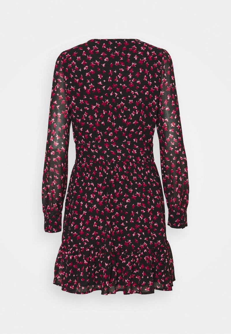 MICHAEL Michael Kors Damen FLORAL PRINTED MINI DRESS - Freizeitkleid - Berry 9 MICHAEL Michael Kors Damen FLORAL PRINTED MINI DRESS - Freizeitkleid - Berry – Bild 7
