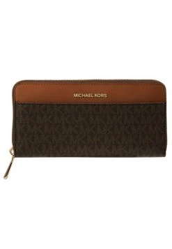 MICHAEL Michael Kors Damen JET SET POCKET - Geldbörse - Brown -MICHAEL Michael Kors Geschäft 8a13097c55b141f3b55503ec7b799504