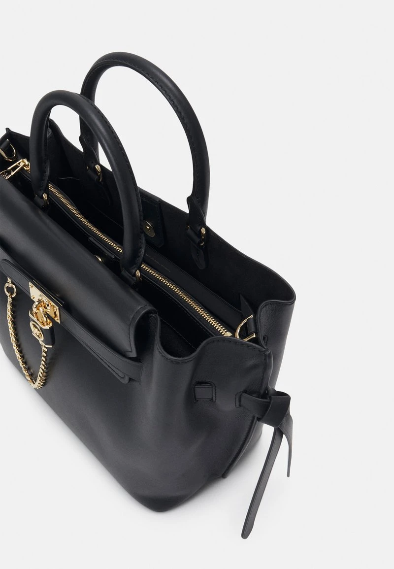 MICHAEL Michael Kors Damen HAMILTON LEGACY BELTED SATCHEL - Handtasche - Black 5 MICHAEL Michael Kors Damen HAMILTON LEGACY BELTED SATCHEL - Handtasche - Black – Bild 3