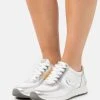 MICHAEL Michael Kors Damen ALLIE TRAINER - Sneaker Low - Silver/pale Gold -MICHAEL Michael Kors Geschäft 8a8d36b0ab3641bab62635595a0bb168