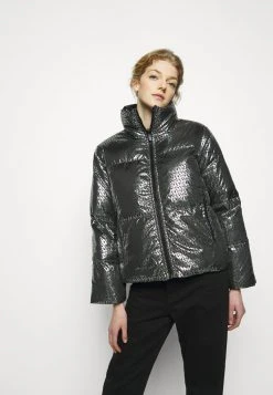 MICHAEL Michael Kors Damen Daunenjacke - Black/silver