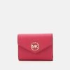 MICHAEL Michael Kors Damen GREENWICH TRIFOLD - Geldbörse - Rubin Red