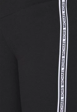 MICHAEL Michael Kors Damen STRIPE TAPE - Leggings - Hosen - Black -MICHAEL Michael Kors Geschäft 8cb4718be857475e97193b578c3f951b
