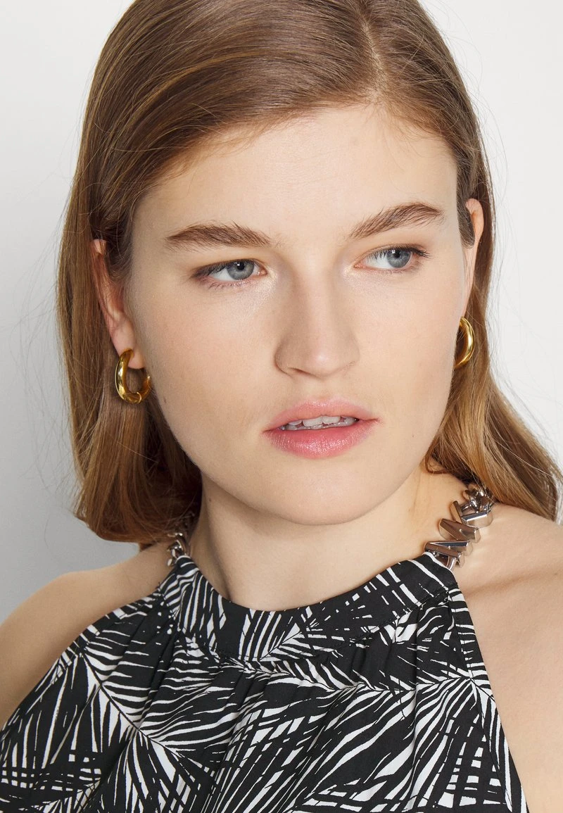 MICHAEL Michael Kors Damen PALM CHAIN NECK - Cocktailkleid/festliches Kleid - White/black 7 MICHAEL Michael Kors Damen PALM CHAIN NECK - Cocktailkleid/festliches Kleid - White/black – Bild 5