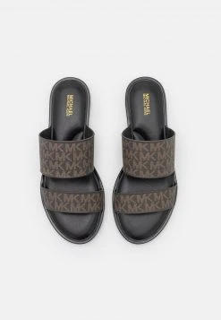 MICHAEL Michael Kors Damen KENNEDY JELLY SLIDE - Pantolette Flach - Brown 13 MICHAEL Michael Kors Damen KENNEDY JELLY SLIDE - Pantolette Flach - Brown -MICHAEL Michael Kors Geschäft 9165cabc787a4c0fa266b7b186a07d5b