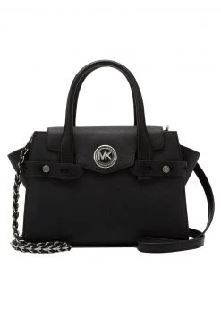 MICHAEL Michael Kors Damen CARMENSM FLAP BELTED SATCHEL - Handtasche - Black 10 MICHAEL Michael Kors Damen CARMENSM FLAP BELTED SATCHEL - Handtasche - Black -MICHAEL Michael Kors Geschäft 91d7fad2abd54e91b592c74fc41c2597