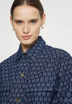 MICHAEL Michael Kors Damen LOGO DRESS - Jeanskleid - Indigo 12 MICHAEL Michael Kors Damen LOGO DRESS - Jeanskleid - Indigo -MICHAEL Michael Kors Geschäft 92966e5b07b1478ab72e0f53e695da84