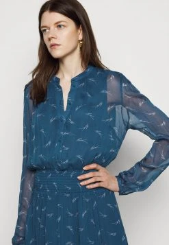 MICHAEL Michael Kors Damen SIG LOGO PRINT DRESS - Blusenkleid - River Blue 14 MICHAEL Michael Kors Damen SIG LOGO PRINT DRESS - Blusenkleid - River Blue -MICHAEL Michael Kors Geschäft 933c18d88bd24eeaa46b85a6ed14b1fc