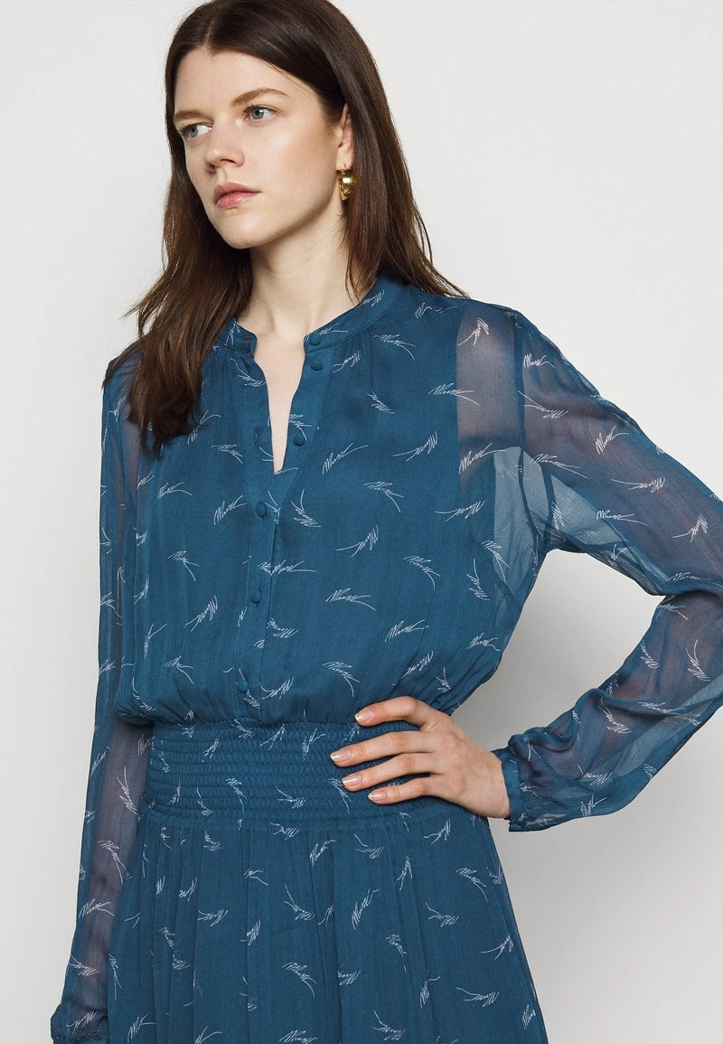 MICHAEL Michael Kors Damen SIG LOGO PRINT DRESS - Blusenkleid - River Blue 6 MICHAEL Michael Kors Damen SIG LOGO PRINT DRESS - Blusenkleid - River Blue – Bild 4