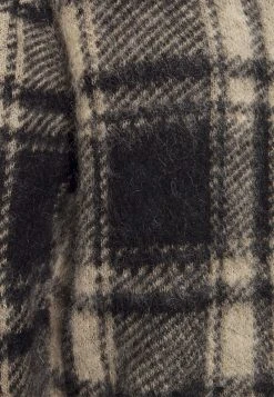 MICHAEL Michael Kors Damen BRUSHED PLAID CROP - Strickpullover - Khaki -MICHAEL Michael Kors Geschäft 934368e891e64cbcabda983cf4861b9c