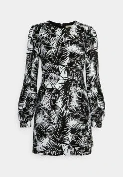 MICHAEL Michael Kors Damen PALM SEQUIN DRESS - Cocktailkleid/festliches Kleid - Black -MICHAEL Michael Kors Geschäft 936ab1efbdd64b6c8178c2dd79a3b5a6