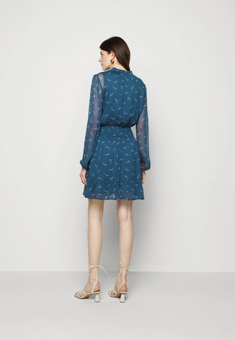 MICHAEL Michael Kors Damen SIG LOGO PRINT DRESS - Blusenkleid - River Blue 5 MICHAEL Michael Kors Damen SIG LOGO PRINT DRESS - Blusenkleid - River Blue – Bild 3