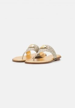 MICHAEL Michael Kors Damen TILLY THONG - Zehentrenner - Pale Gold -MICHAEL Michael Kors Geschäft 9406b73c11744a13ade2eaa8ca4a2a74