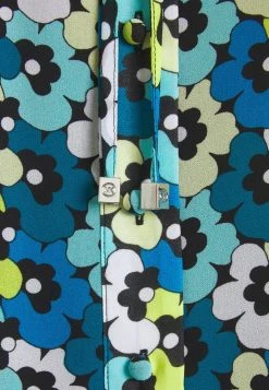 MICHAEL Michael Kors Damen FLORAL TIE - Bluse - Limeade -MICHAEL Michael Kors Geschäft 94704103f16b478289bcddf4ff32ede6