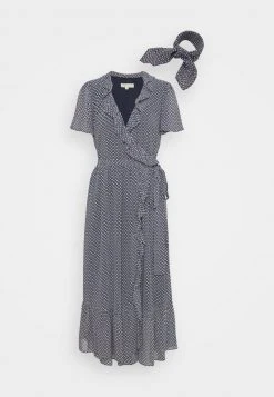 MICHAEL Michael Kors Damen PRINTED MIDI DRESS - Freizeitkleid - Blue 14 MICHAEL Michael Kors Damen PRINTED MIDI DRESS - Freizeitkleid - Blue -MICHAEL Michael Kors Geschäft 949b4191be094e9aa46a97ff5b2168ff