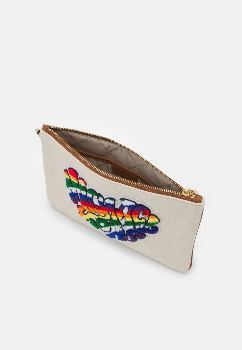 MICHAEL Michael Kors Damen JET SET ZIP POUCH - Clutch - Nature/acorn 5 MICHAEL Michael Kors Damen JET SET ZIP POUCH - Clutch - Nature/acorn – Bild 3