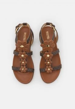 MICHAEL Michael Kors Damen NELLIE - Riemensandalette - Brown -MICHAEL Michael Kors Geschäft 95ff2eaa62cf48d296ee44cbe2d93213