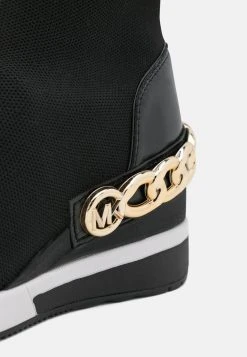 MICHAEL Michael Kors Damen SKYLER BOOTIE - Keilstiefelette - Black -MICHAEL Michael Kors Geschäft 964f8004de1345f5b054f6a65a4e7590