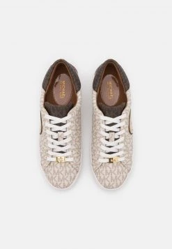 MICHAEL Michael Kors Damen KEATON - Sneaker Low - Vanilla/brown -MICHAEL Michael Kors Geschäft 96b4fb4b28fa4d3fba7ef79799bf0f0e