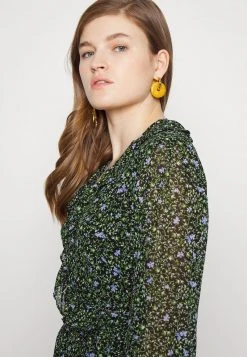 MICHAEL Michael Kors Damen FLORAL AND VINE DRESS - Freizeitkleid - Black -MICHAEL Michael Kors Geschäft 96f8cb89d8c84a00aaebd3e5eff47700