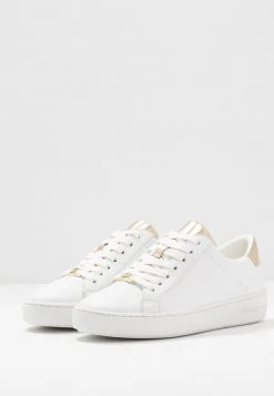 MICHAEL Michael Kors Damen IRVING LACE UP - Sneaker Low - White -MICHAEL Michael Kors Geschäft 97f723157a89462c84dae76de5327e0f