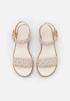 MICHAEL Michael Kors Damen RICHIE - Plateausandalette - Vanilla -MICHAEL Michael Kors Geschäft 98b539a3b0384a2093ac4356f0f5bb3c