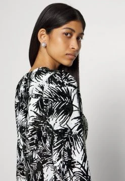 MICHAEL Michael Kors Damen PALM SEQUIN DRESS - Cocktailkleid/festliches Kleid - Black -MICHAEL Michael Kors Geschäft 98c2848f59774b809d2d065b44668836