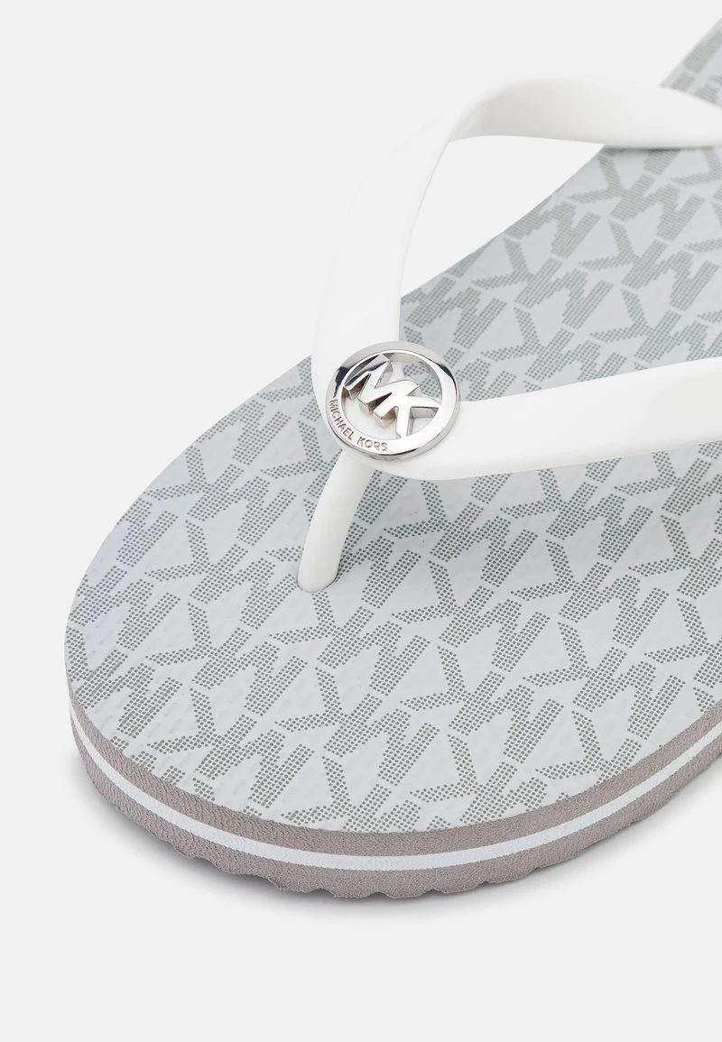 MICHAEL Michael Kors Damen STRIPE - Zehentrenner - Pearl Grey 9 MICHAEL Michael Kors Damen STRIPE - Zehentrenner - Pearl Grey – Bild 7