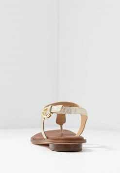 MICHAEL Michael Kors Damen PLATE THONG - Zehentrenner - Pale Gold -MICHAEL Michael Kors Geschäft 9b66abad6988463fbdd80d7a814bcad5