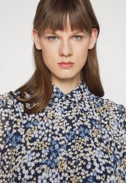 MICHAEL Michael Kors Damen MOD GARDEN - Blusenkleid - Blue 12 MICHAEL Michael Kors Damen MOD GARDEN - Blusenkleid - Blue -MICHAEL Michael Kors Geschäft 9c261dc4cc074488ac9a68858cde5d7e