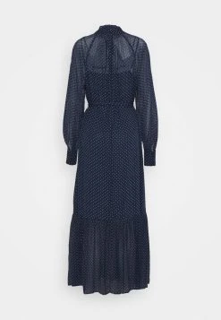 MICHAEL Michael Kors Damen PERFECTION DOTS DRESS - Maxikleid - Dark Blue -MICHAEL Michael Kors Geschäft 9ce208653a354b068a07d58b7192b68f