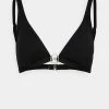 MICHAEL Michael Kors Damen ICONIC SOLIDS TRIANGLE - Bikini-Top - Black 1 MICHAEL Michael Kors Damen ICONIC SOLIDS TRIANGLE - Bikini-Top - Black -MICHAEL Michael Kors Geschäft 9cee0ba951a24acd9ecaae389e50fbbb