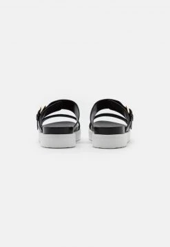 MICHAEL Michael Kors Damen BO SLIDE - Pantolette Flach - Black -MICHAEL Michael Kors Geschäft 9defd60f8ddf460dbe50e2d550d3e3ed
