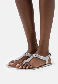 MICHAEL Michael Kors Damen PLATE - Zehentrenner - Silver