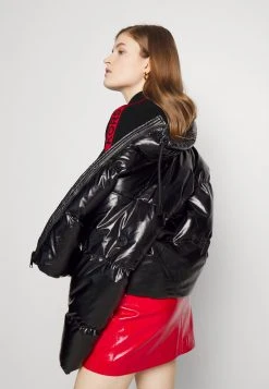 MICHAEL Michael Kors Damen TAPE BODYSUIT - Langarmshirt - Black -MICHAEL Michael Kors Geschäft 9f986b8975604dcd9998fdcafbebc4dd