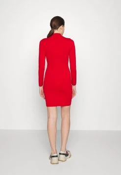 MICHAEL Michael Kors Damen ECO MOCK - Strickkleid - Crimson -MICHAEL Michael Kors Geschäft a1248143fe244ddd8b19696026e1d209