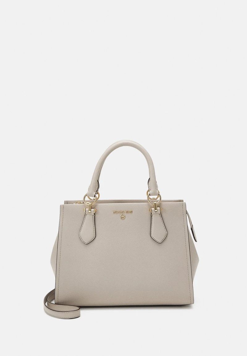 MICHAEL Michael Kors Damen MARILYN SATCHEL - Handtasche - Light Sand 3 MICHAEL Michael Kors Damen MARILYN SATCHEL - Handtasche - Light Sand