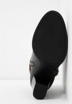 MICHAEL Michael Kors Damen PRESTON BOOTIE - High Heel Stiefelette - Black/brown -MICHAEL Michael Kors Geschäft a2b7ce2bc396497cb0dc9904e121552f