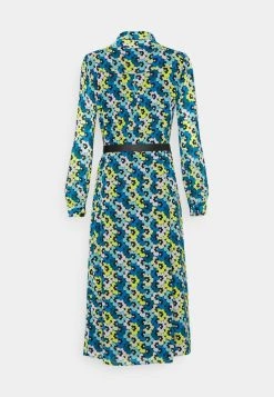 MICHAEL Michael Kors Damen FLORAL KATE - Blusenkleid - Limeade -MICHAEL Michael Kors Geschäft a462b25506004a60b8f6b08b2012acae