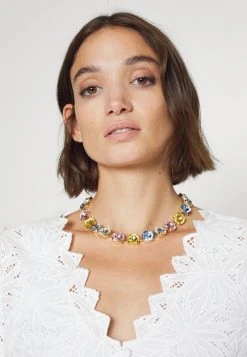 MICHAEL Michael Kors Damen PALM EYELET CROP TOP - Langarmshirt - White -MICHAEL Michael Kors Geschäft a4b915b7c94d42f29326db87854fc2e3