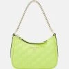 MICHAEL Michael Kors Damen JET CHARM CHAIN POUCHETTE - Handtasche - Bright Limeade