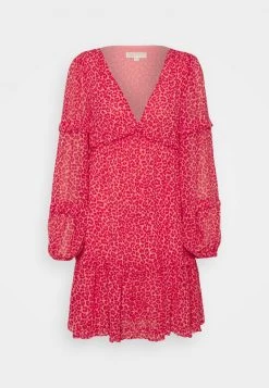 MICHAEL Michael Kors Damen TENTY CHEETAH MINI DRESS - Freizeitkleid - Blush Pink 12 MICHAEL Michael Kors Damen TENTY CHEETAH MINI DRESS - Freizeitkleid - Blush Pink -MICHAEL Michael Kors Geschäft a5d98e0d01ae4ea991df99ff87d35137
