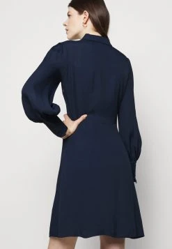 MICHAEL Michael Kors Damen MINI DRESS - Blusenkleid - Midnightblue -MICHAEL Michael Kors Geschäft a6700a71379249579daddf0e8e1f0319