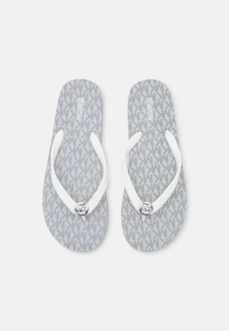 MICHAEL Michael Kors Damen STRIPE - Zehentrenner - Pearl Grey 7 MICHAEL Michael Kors Damen STRIPE - Zehentrenner - Pearl Grey – Bild 5